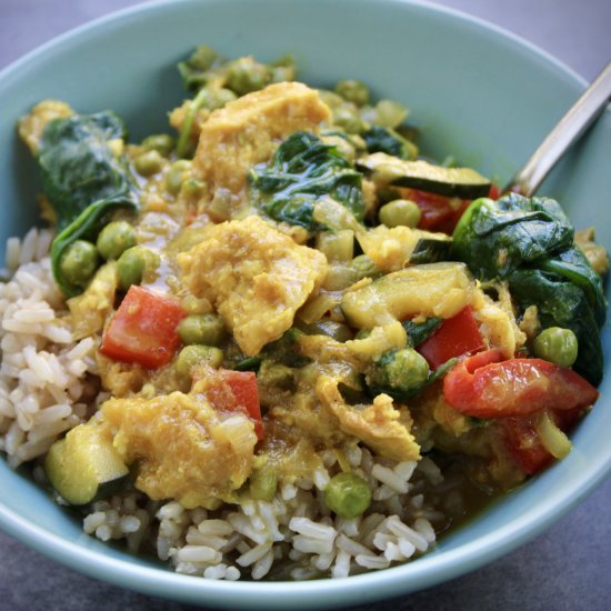 Tofu Mango Curry