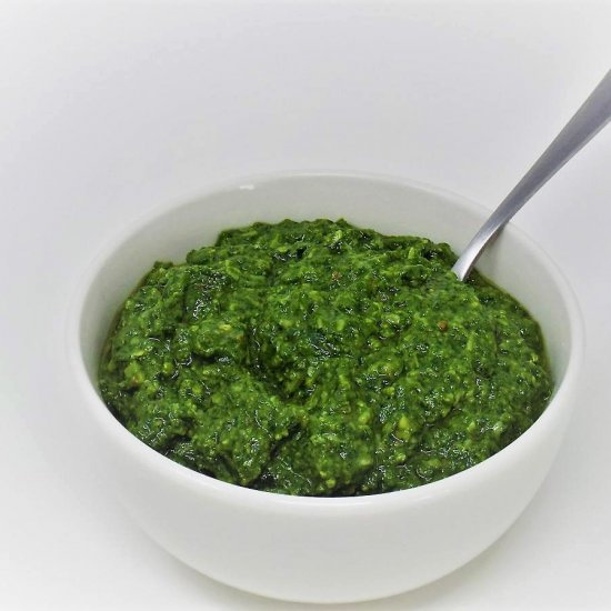 Spinach and Walnut Pesto