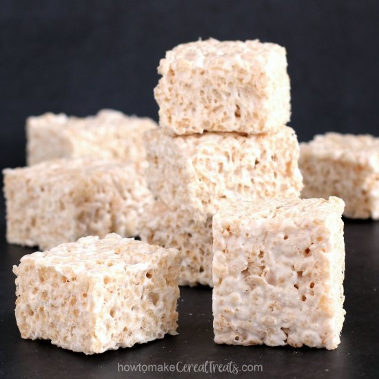 Coconut Oil Rice Krispie Treats