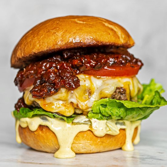 Bacon Jam Cheeseburger