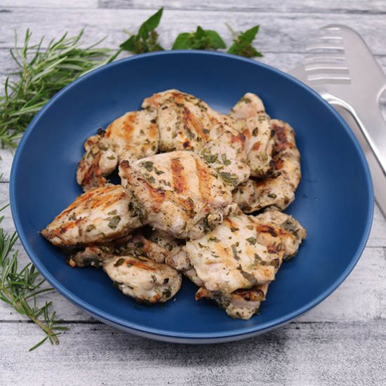 Lemon Herb Chicken Thighs