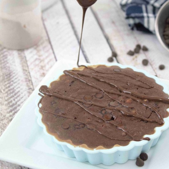 Double Chocolate Protein Baked Oats