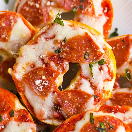 Homemade Pizza Bagel Bites