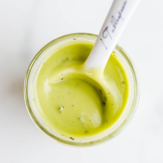 Vegan Avocado Lime Dressing