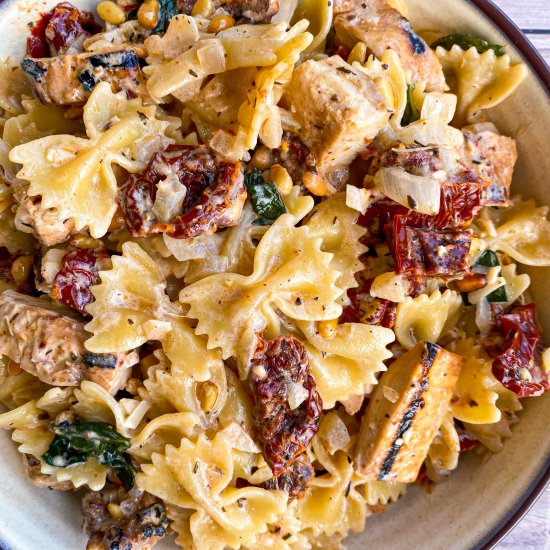 Creamy Sun-Dried Tomato Pasta