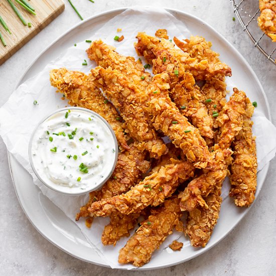 Potato Chip Chicken Strips