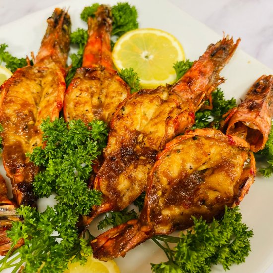 Bali Grilled Prawns