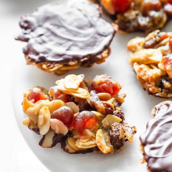 Easy Almond Florentines