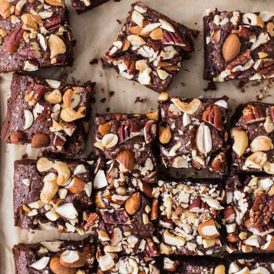 Nutty Chocolate Brownies