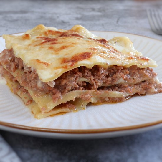 Meat lasagna