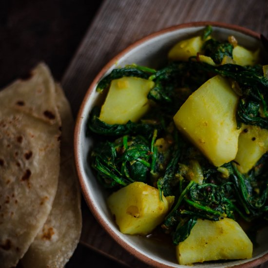 Aloo Palak