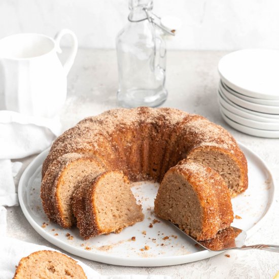 Apple Cider Donut Cake