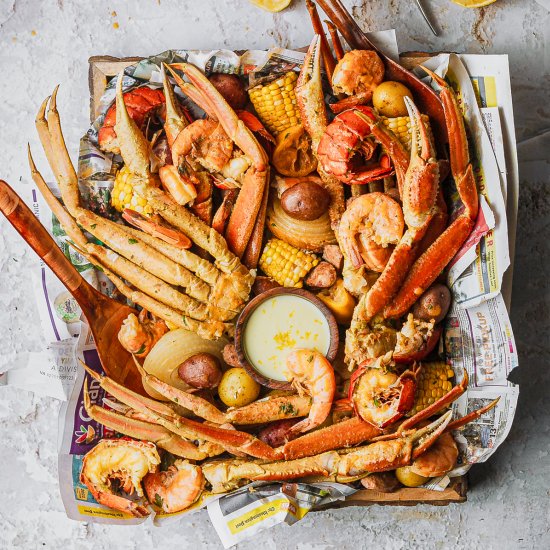 Garlic Butter Seafood Boil