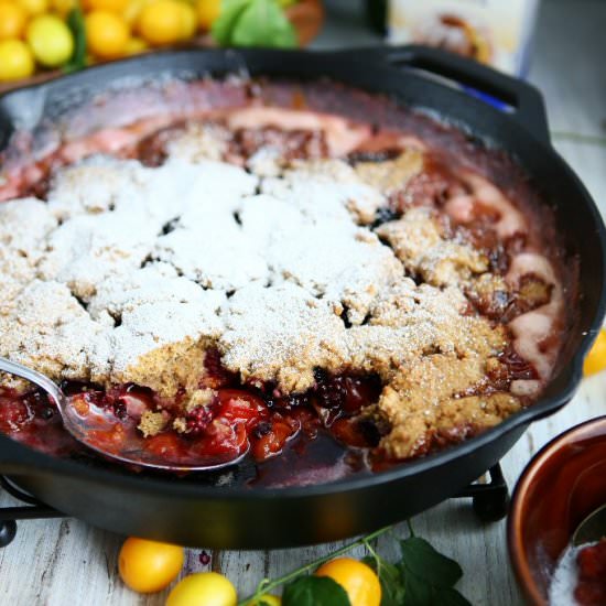 Classic Biscuit-Topped Cobbler with