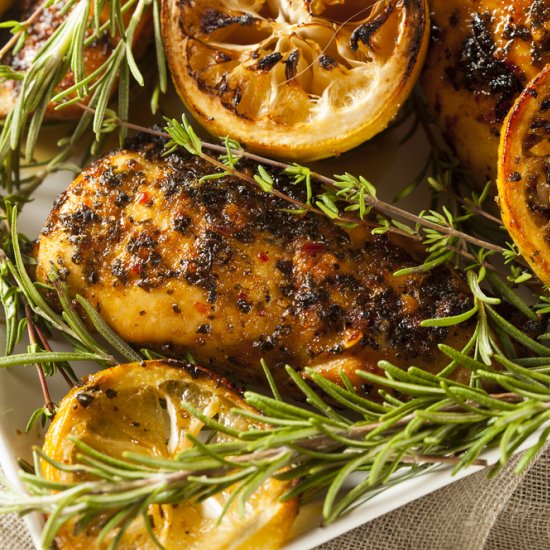 Mediterranean Lemon Herb Chicken