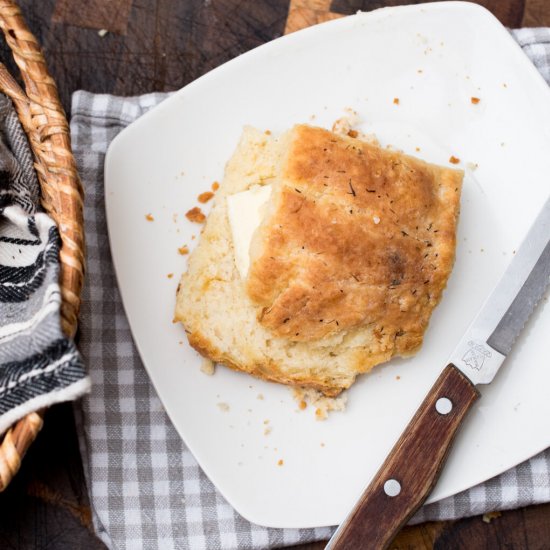 Rustic Buttermilk Biscuits