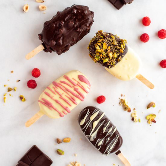 Homemade Magnum Ice Cream