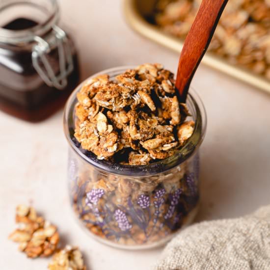 Healthy Maple Granola