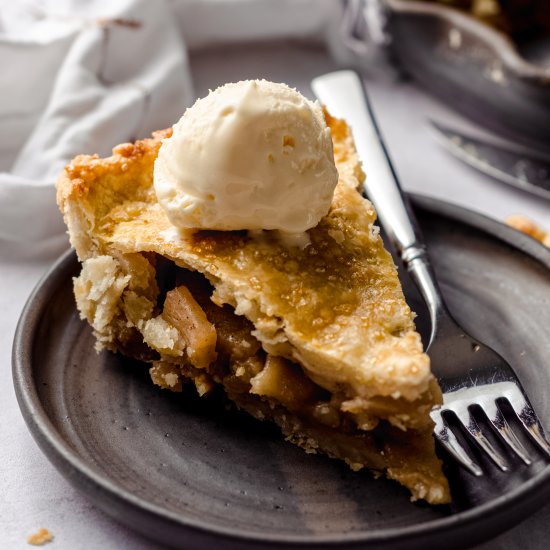 caramelized apple pie