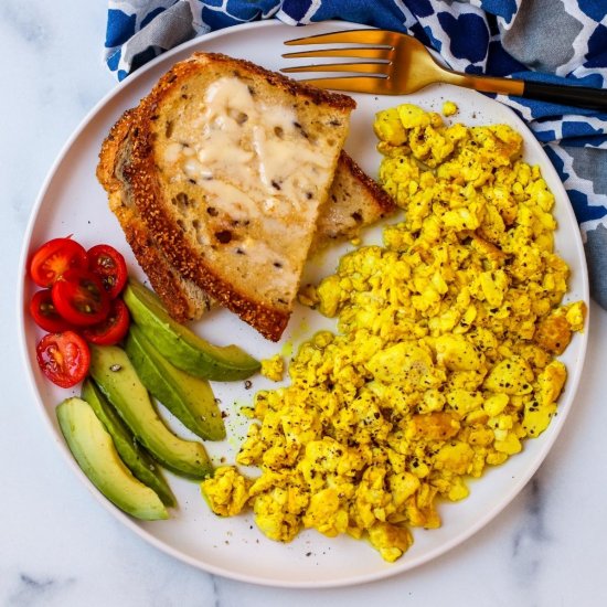 Silken Tofu Scramble