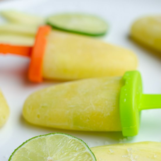 Green Mango Popsicles