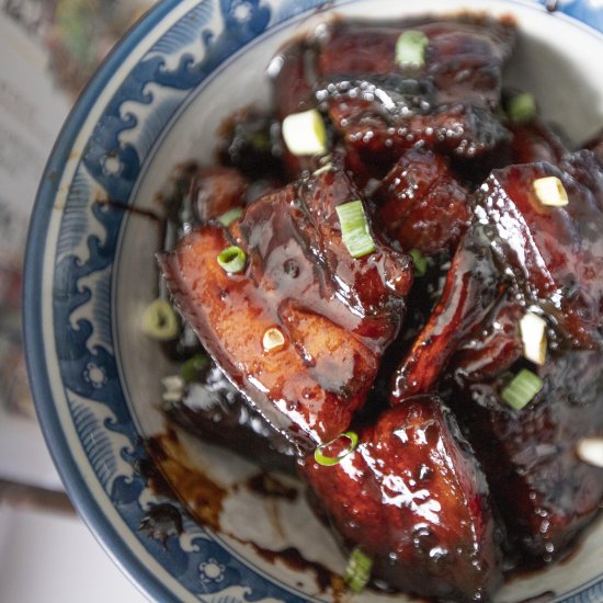 Shaoxing braised pork belly