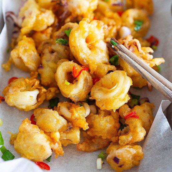 Salt and Pepper Squid