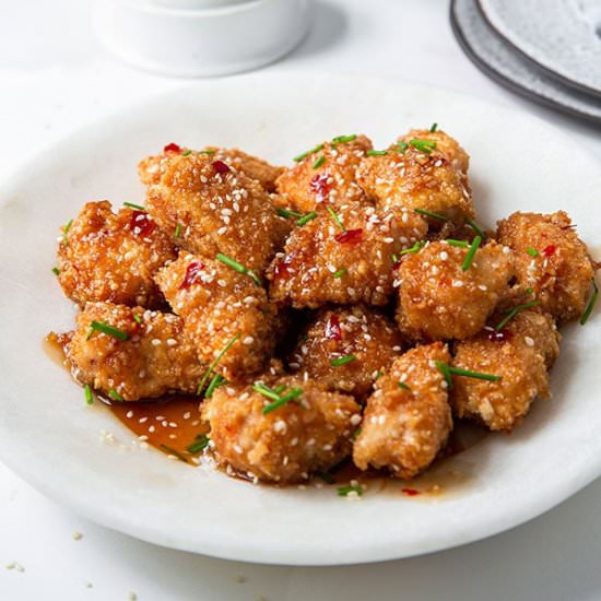 Honey Garlic Chicken Bites