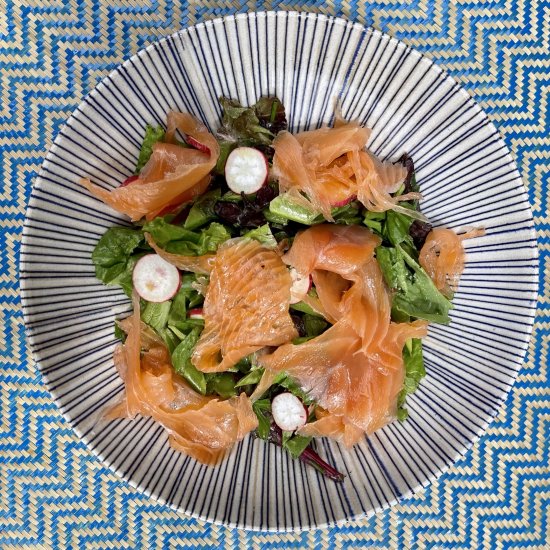 Smoked Salmon and Horseradish