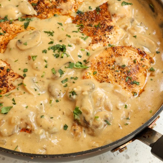 Chicken Stroganoff