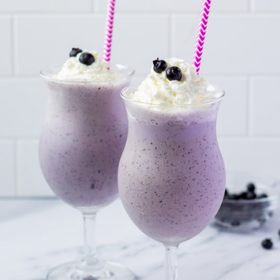 Blueberry Milkshake