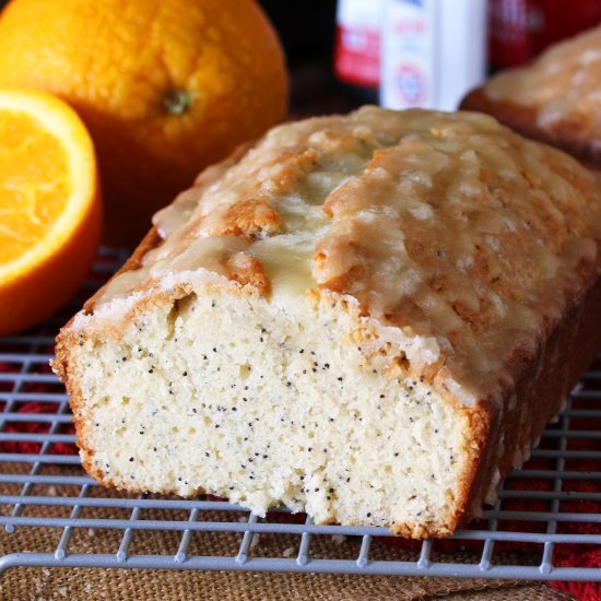 Glazed Poppy Seed Bread