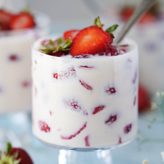 Easy Fresas Con Crema