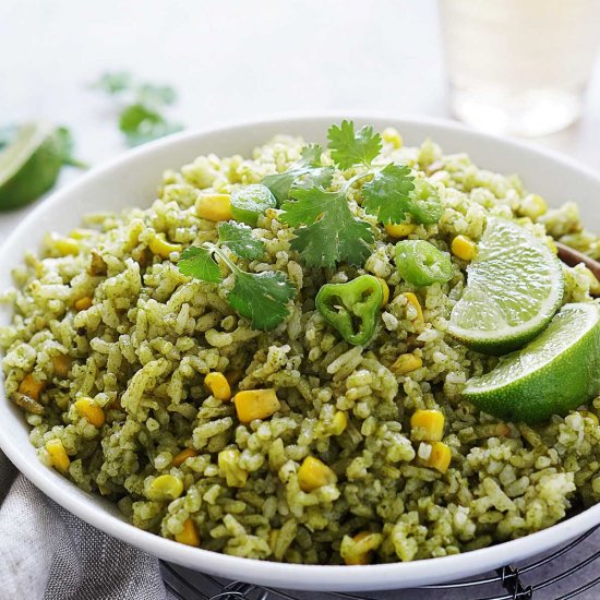 Arroz Verde (Mexican Green Rice)