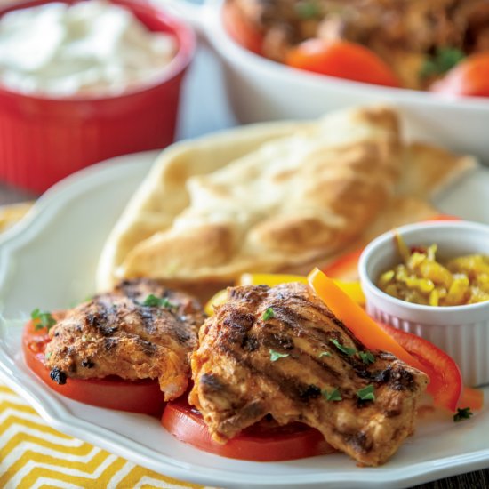 Southern-Style Chicken Shawarma