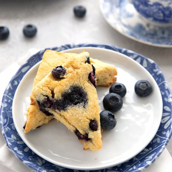 Keto Blueberry Scones