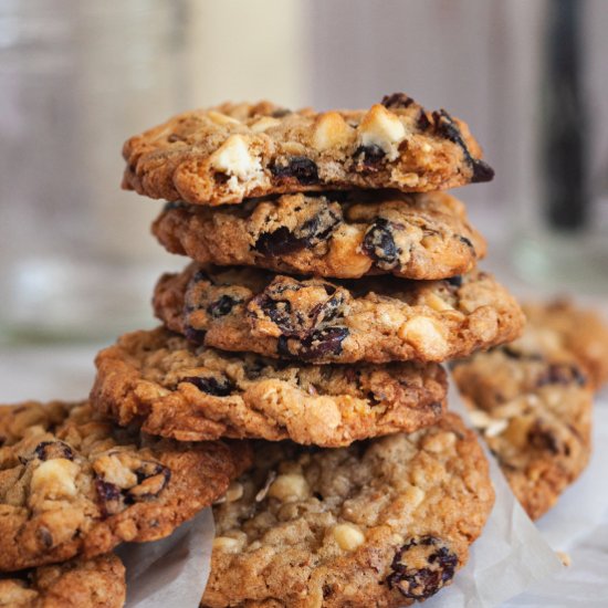 Cherry Oatmeal Cookies