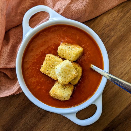 Slow Cooker Tomato Soup