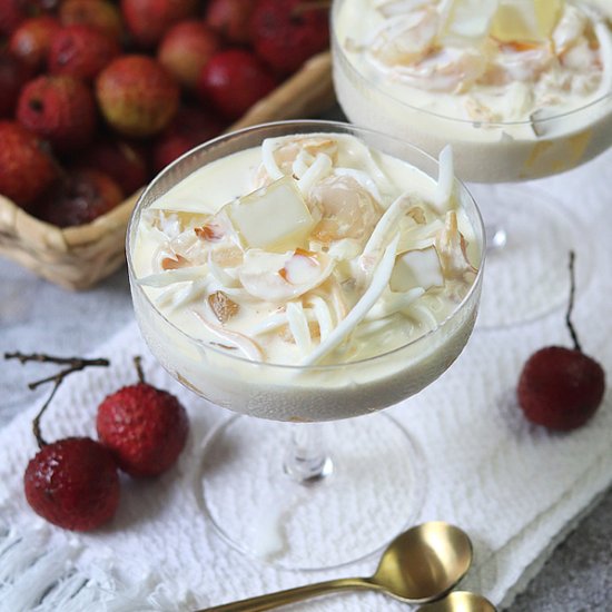 Buko Lychee Salad