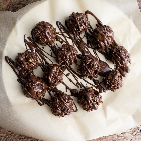 Healthy Chocolate PB Balls