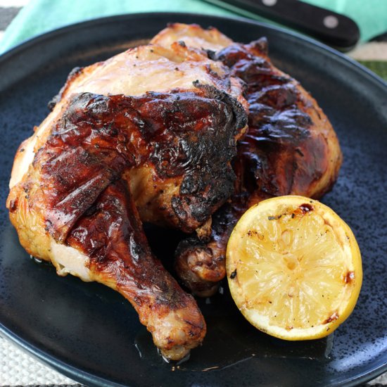 Grilled buttermilk chicken