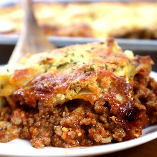 Ravioli Casserole (Lazy Lasagna)