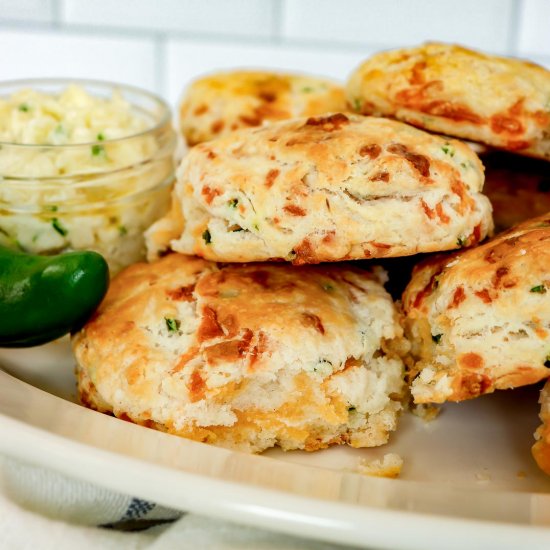 Jalapeno Cheddar Biscuits