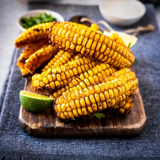 Air Fryer Corn Ribs