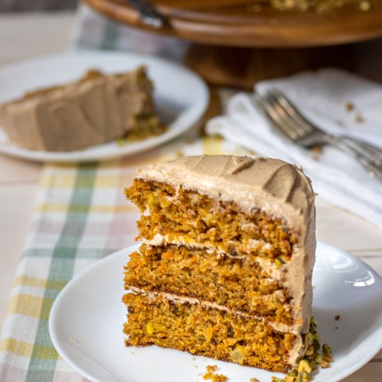 Carrot Cake with Chai Buttercream