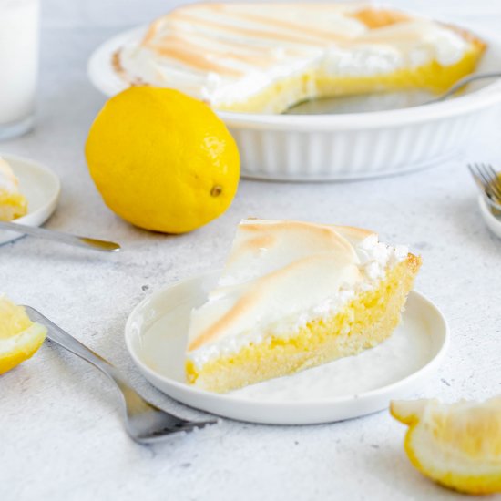 Gluten Free Keto Lemon Meringue Pie