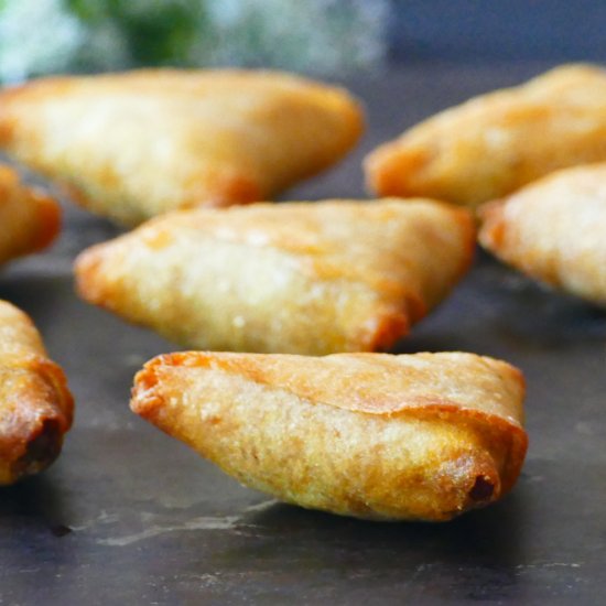 FROZEN SAMOSAS IN AIR FRYER