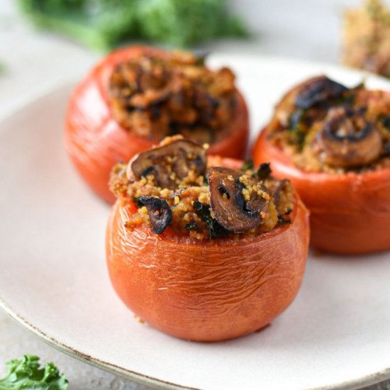 Vegetarian Stuffed Tomatoes