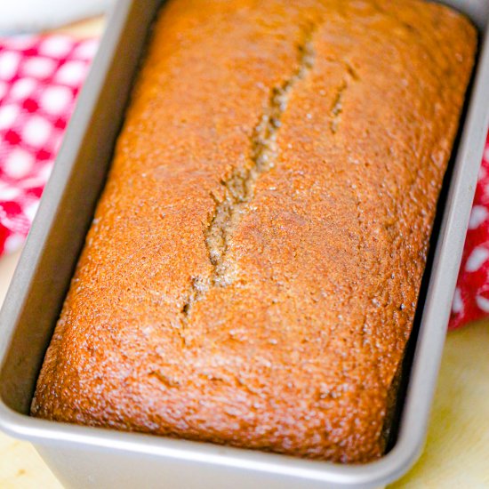 Cinnamon Applesauce Bread