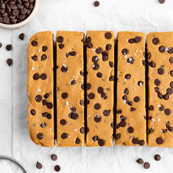 Healthy Cookie Dough Protein Bars